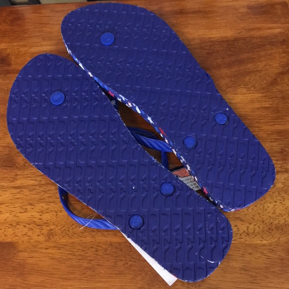 NWT Vineyard Vines Whaley Stars Flip flops - Picture 4 of 5